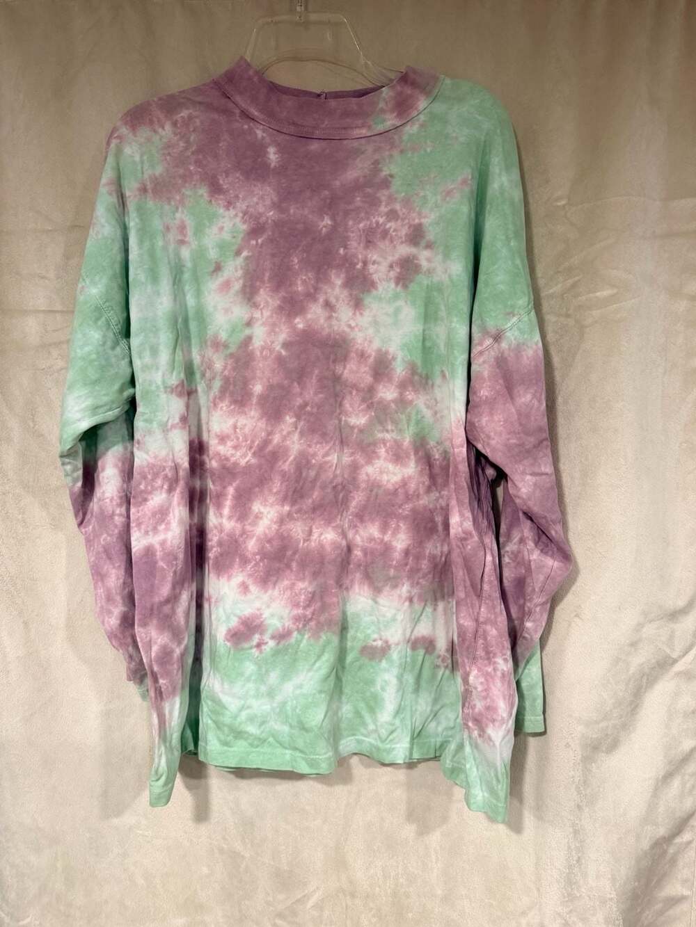 We The Free Be Free Tie Dye Oversized Long Sleeve Tee